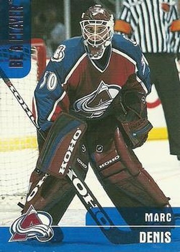 #86 Marc Denis - Colorado Avalanche - 1999-00 Be a Player Memorabilia Hockey