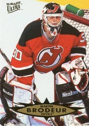 #86 Martin Brodeur - New Jersey Devils - 1995-96 Ultra Hockey