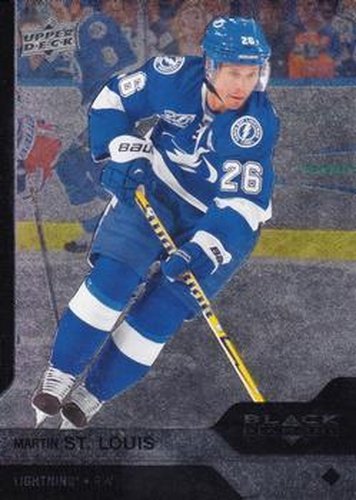 #86 Martin St. Louis - Tampa Bay Lightning - 2013-14 Upper Deck Black Diamond Hockey