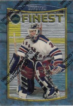 #86 Mike Richter - New York Rangers - 1994-95 Finest Hockey