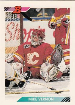 #86 Mike Vernon - Calgary Flames - 1992-93 Bowman Hockey