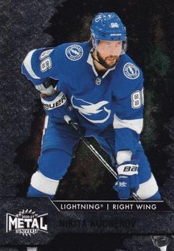 #86 Nikita Kucherov - Tampa Bay Lightning - 2020-21 Skybox Metal Universe Hockey