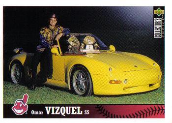 #86 Omar Vizquel - Cleveland Indians - 1997 Collector's Choice Baseball