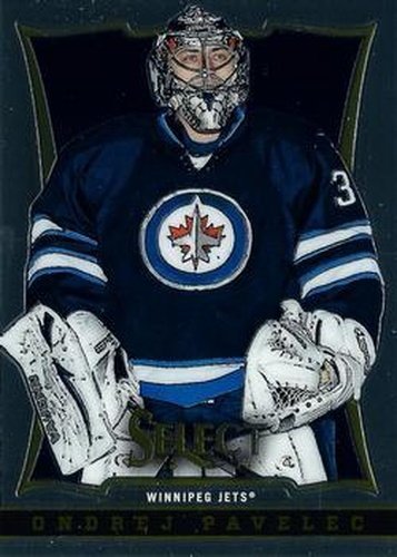 #86 Ondrej Pavelec - Winnipeg Jets - 2013-14 Panini Select Hockey