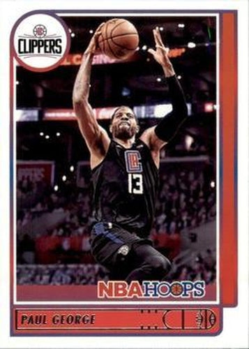 #86 Paul George - Los Angeles Clippers - 2021-22 Hoops Basketball