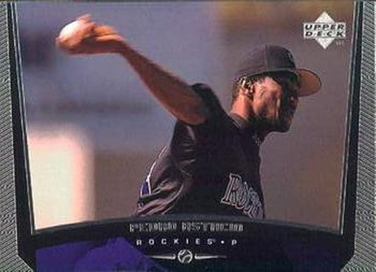#86 Pedro Astacio - Colorado Rockies - 1999 Upper Deck Baseball