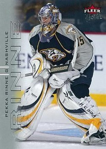 #86 Pekka Rinne - Nashville Predators - 2009-10 Ultra Hockey
