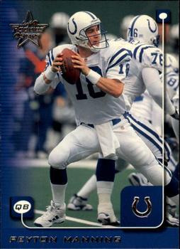 #86 Peyton Manning - Indianapolis Colts - 1999 Leaf Rookies & Stars Football