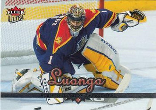 #86 Roberto Luongo - Florida Panthers - 2005-06 Ultra Hockey