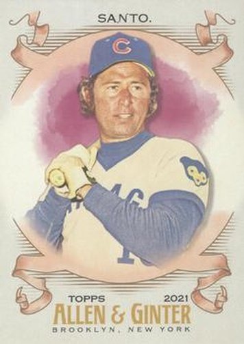 #86 Ron Santo - Chicago Cubs - 2021 Topps Allen & Ginter Baseball