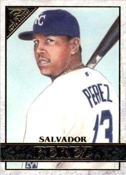 #86 Salvador Perez - Kansas City Royals - 2020 Topps Gallery Baseball