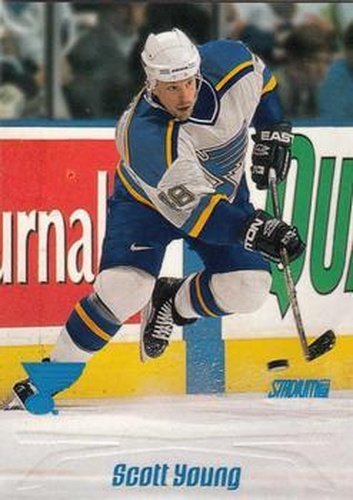 #86 Scott Young - St. Louis Blues - 1999-00 Stadium Club Hockey