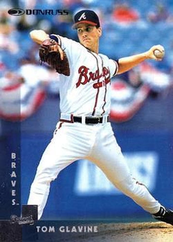 #86 Tom Glavine - Atlanta Braves - 1997 Donruss Baseball