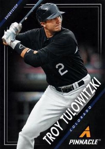 #86 Troy Tulowitzki - Colorado Rockies - 2013 Pinnacle Baseball