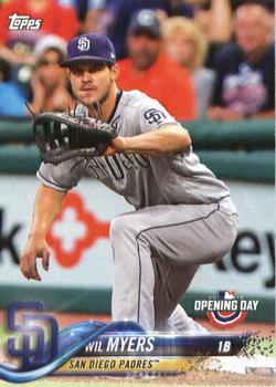 #86 Wil Myers - San Diego Padres - 2018 Topps Opening Day Baseball