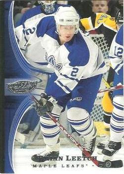 #86 Brian Leetch - Toronto Maple Leafs - 2005-06 Upper Deck Power Play Hockey