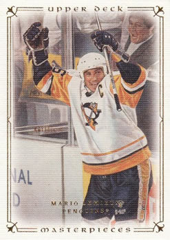#86 Mario Lemieux - Pittsburgh Penguins - 2008-09 Upper Deck Masterpieces Hockey