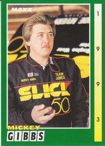 #86 Mickey Gibbs - Bobby Jones Racing - 1993 Maxx Racing
