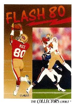 #86 Jerry Rice - San Francisco 49ers - 1991 Upper Deck Football