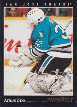 #86 Arturs Irbe - San Jose Sharks - 1993-94 Pinnacle Hockey