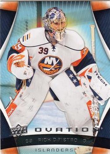 #86 Rick DiPietro - New York Islanders - 2009-10 Upper Deck Ovation Hockey