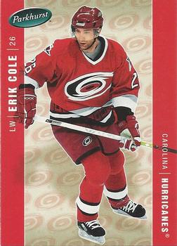 #86 Erik Cole - Carolina Hurricanes - 2005-06 Parkhurst Hockey