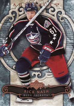 #86 Rick Nash - Columbus Blue Jackets - 2007-08 Upper Deck Artifacts Hockey