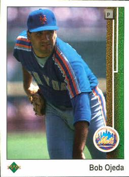 #386 Bob Ojeda - New York Mets - 1989 Upper Deck Baseball