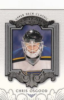#86 Chris Osgood - St. Louis Blues - 2003-04 Upper Deck Classic Portraits Hockey