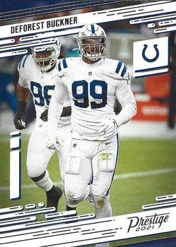 #86 DeForest Buckner - Indianapolis Colts - 2021 Panini Prestige Football