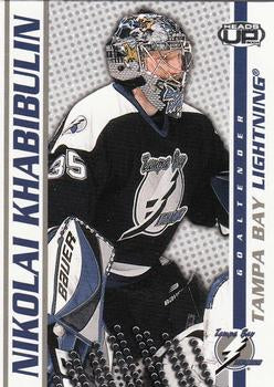 #86 Nikolai Khabibulin - Tampa Bay Lightning - 2003-04 Pacific Heads Up Hockey