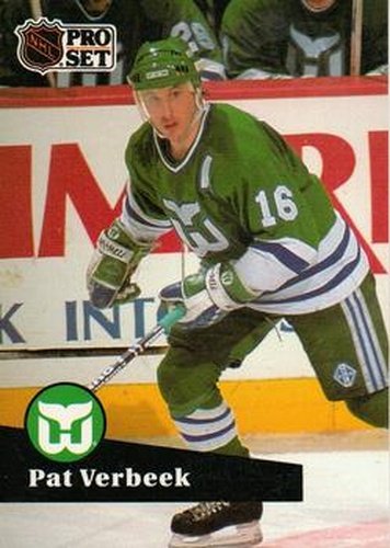 #86 Pat Verbeek - 1991-92 Pro Set Hockey