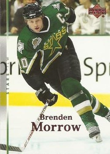 #86 Brenden Morrow - Dallas Stars - 2007-08 Upper Deck Hockey