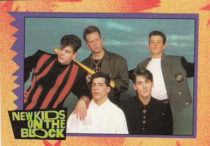 #86a New Kids Have Heart - 1989 Topps New Kids on the Block