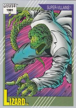 #87 Lizard - 1991 Impel Marvel Universe Series II