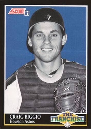 #872 Craig Biggio - Houston Astros - 1991 Score Baseball