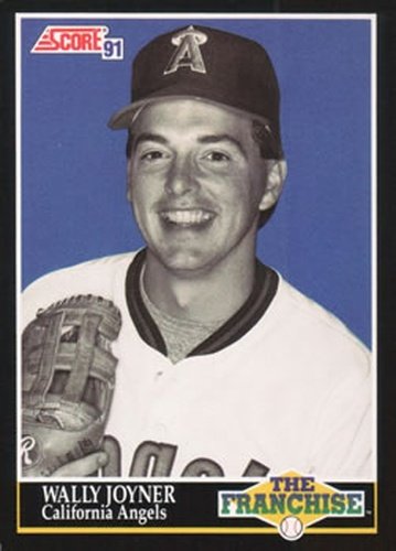 #873 Wally Joyner - California Angels - 1991 Score Baseball