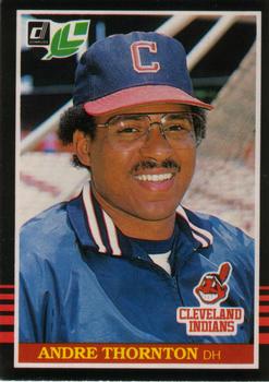 #102 Andre Thornton - Cleveland Indians - 1985 Leaf Baseball