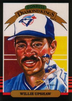 #10 Willie Upshaw - Toronto Blue Jays - 1985 Leaf Baseball