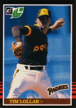 #111 Tim Lollar - San Diego Padres - 1985 Leaf Baseball