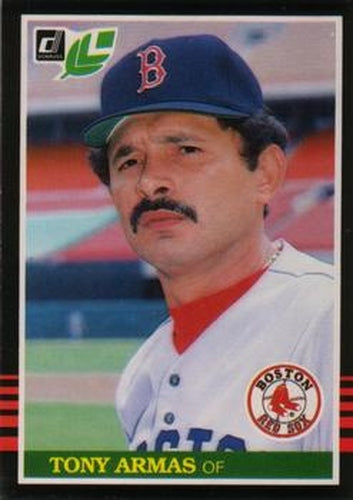 #112 Tony Armas - Boston Red Sox - 1985 Leaf Baseball