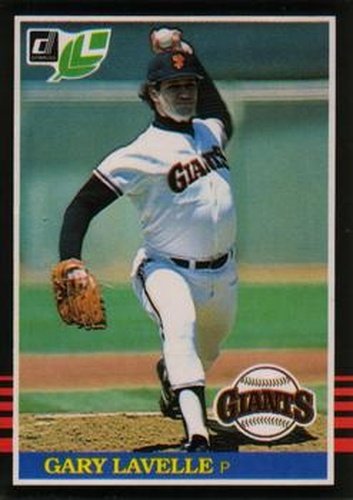 #114 Gary Lavelle - San Francisco Giants - 1985 Leaf Baseball