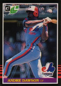#133 Andre Dawson - Montreal Expos - 1985 Leaf Baseball
