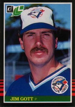 #136 Jim Gott - Toronto Blue Jays - 1985 Leaf Baseball