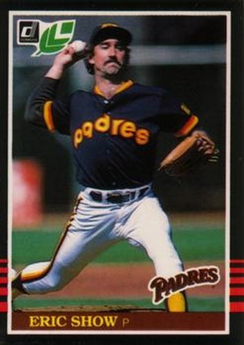 #137 Eric Show - San Diego Padres - 1985 Leaf Baseball