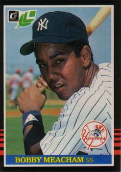 #147 Bobby Meacham - New York Yankees - 1985 Leaf Baseball