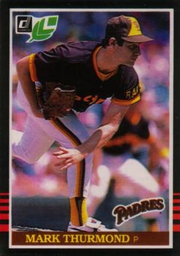 #149 Mark Thurmond - San Diego Padres - 1985 Leaf Baseball