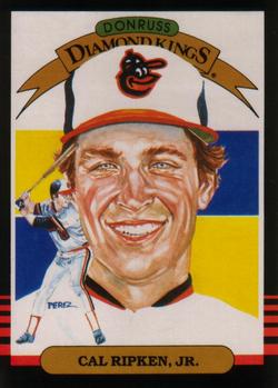 #14 Cal Ripken Jr. - Baltimore Orioles - 1985 Leaf Baseball