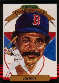 #15 Jim Rice - Boston Red Sox - 1985 Leaf Baseball