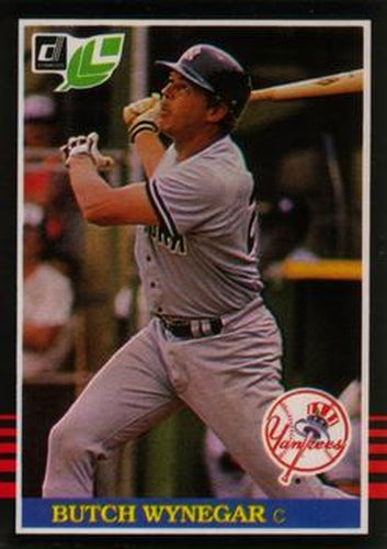 #165 Butch Wynegar - New York Yankees - 1985 Leaf Baseball